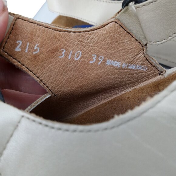 Wolky Kite Ghillie Lace Up Comfort Sandals Size 39 US 8 Beige Leather Adjustable - Picture 11 of 14